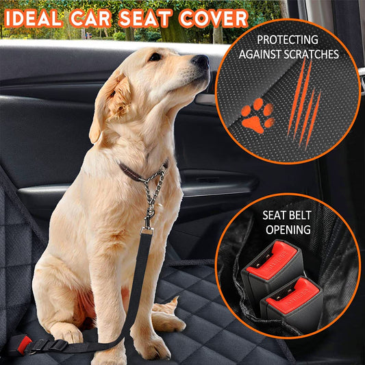 Funda para asientos traseros de coche para mascotas